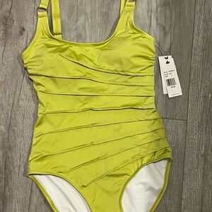 Calvin Klein Neon Yellow Swimsuit